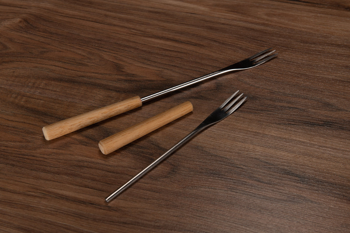 Zusammensteckbare AlpeDose Fonduegabel